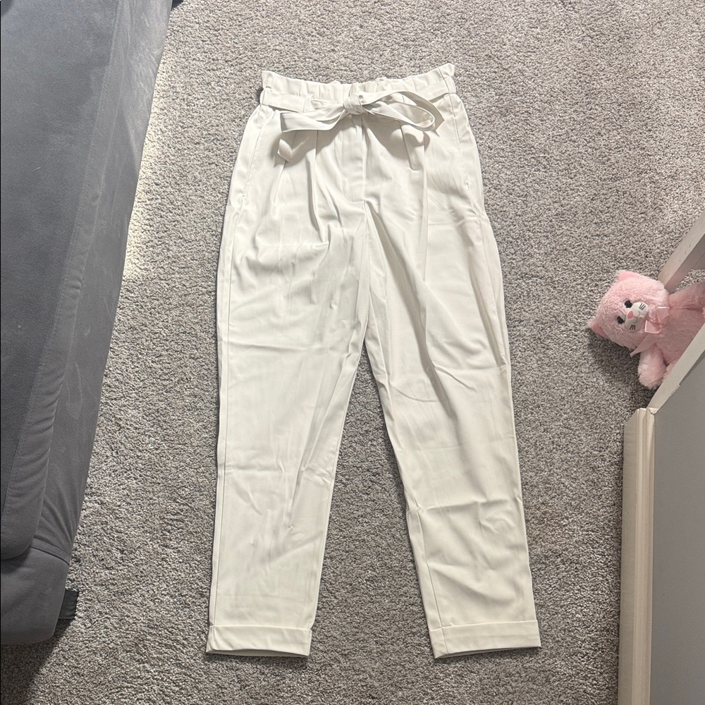 Alya Cream Women's Skinny Pants